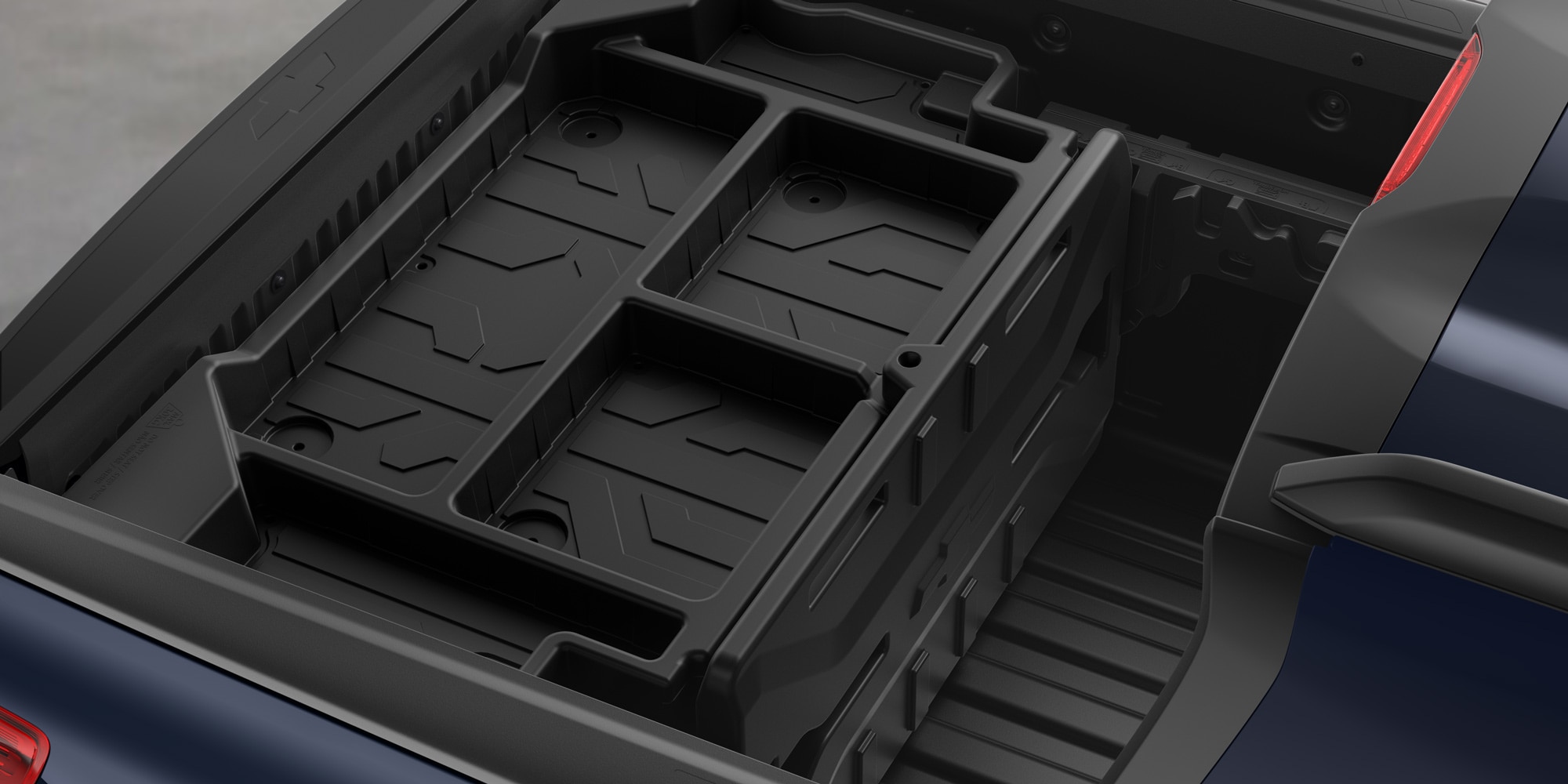 Caja de carga Multi-Flex de la Chevrolet Montana