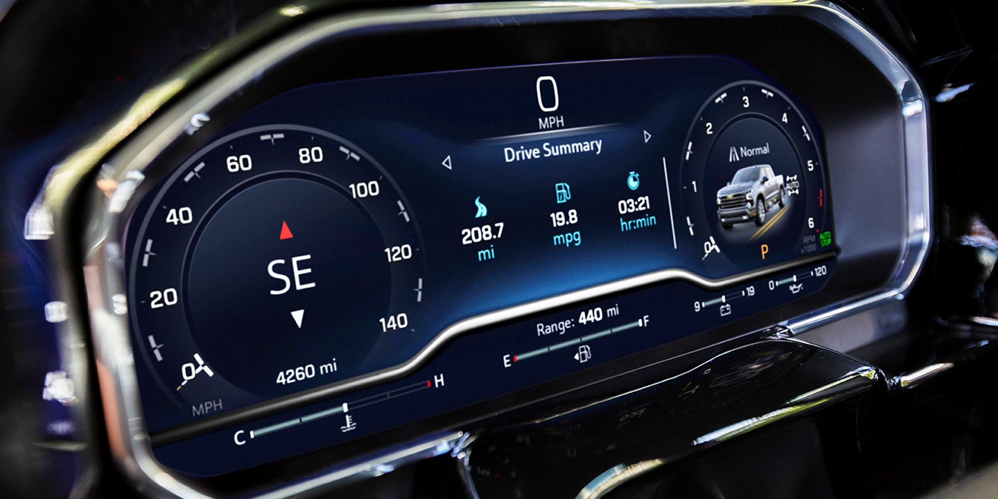 panel de instrumentos digital